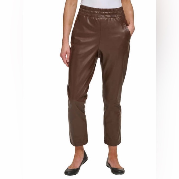 Dkny Pants - DKNY Ladies faux pull on pants